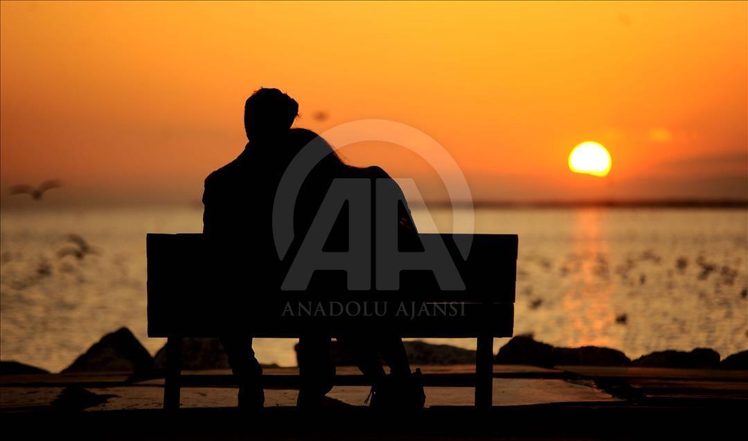 İzmir'de gün batımı