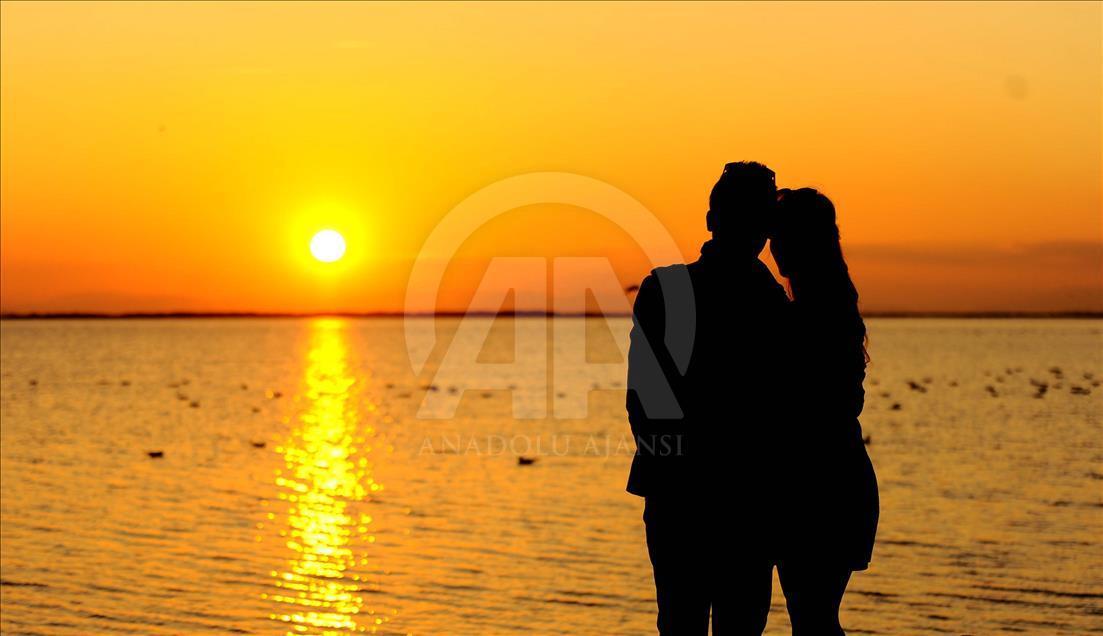 İzmir'de gün batımı