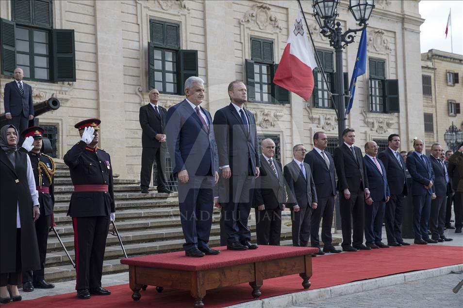 Başbakan Yıldırım, Malta’da