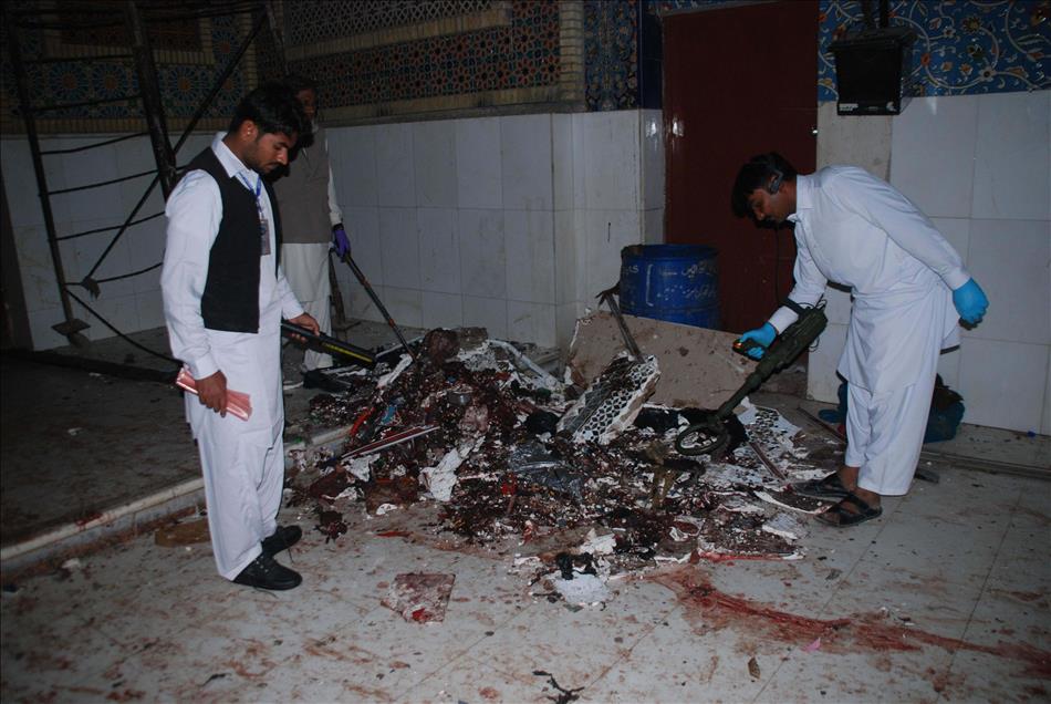 Suicide bombing in Pakistan