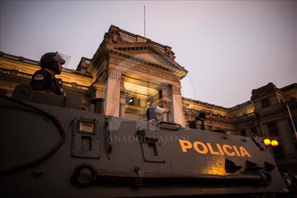 Great march against corruption in Peru