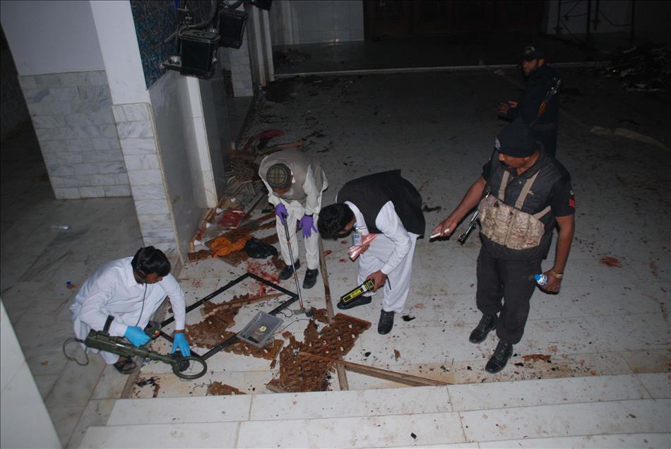 Suicide bombing in Pakistan