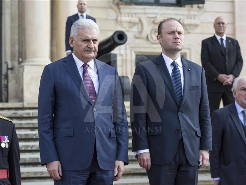 Başbakan Yıldırım, Malta’da