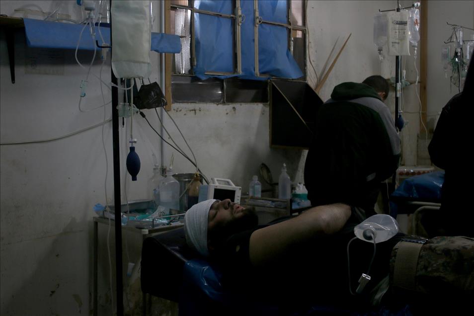 Attack on Sahra hospitals in Daraa