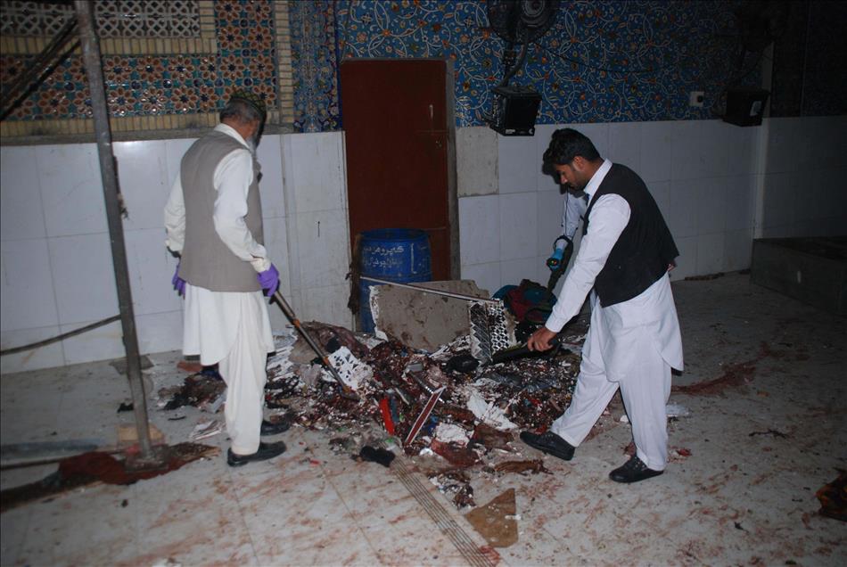 Suicide bombing in Pakistan