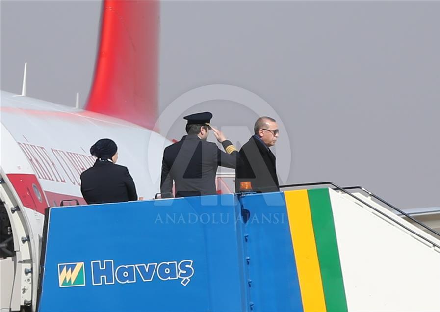 Cumhurbaşkanı Erdoğan, Gaziantep'te