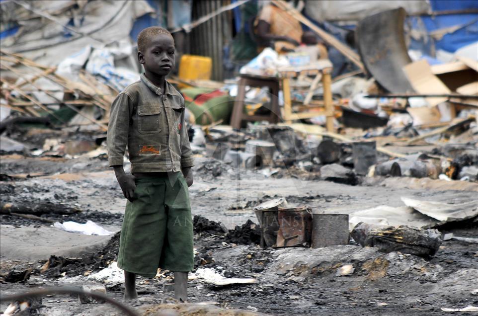 Južni Sudan: Izbjeglički kamp u Jubi izgorio u požaru