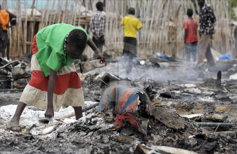 Južni Sudan: Izbjeglički kamp u Jubi izgorio u požaru
