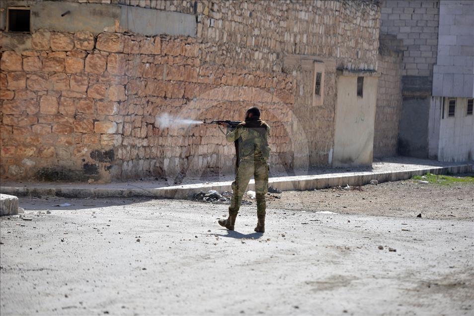 TSK destekli ÖSO'nun El Bab operasyonu devam ediyor