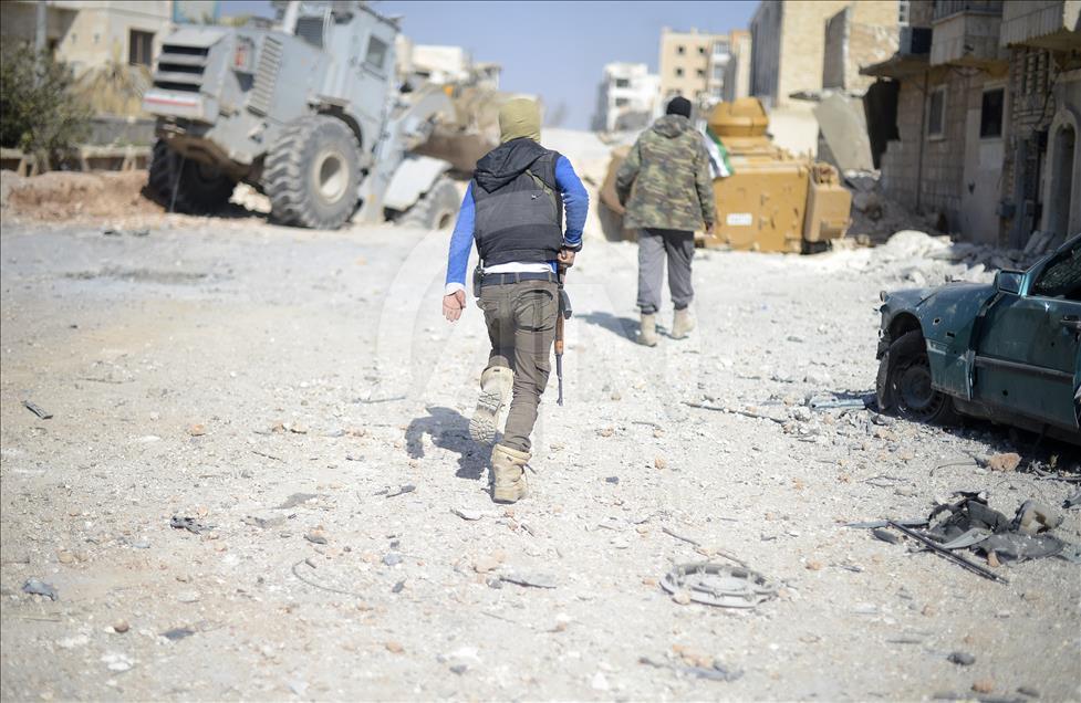 TSK destekli ÖSO'nun El Bab operasyonu devam ediyor