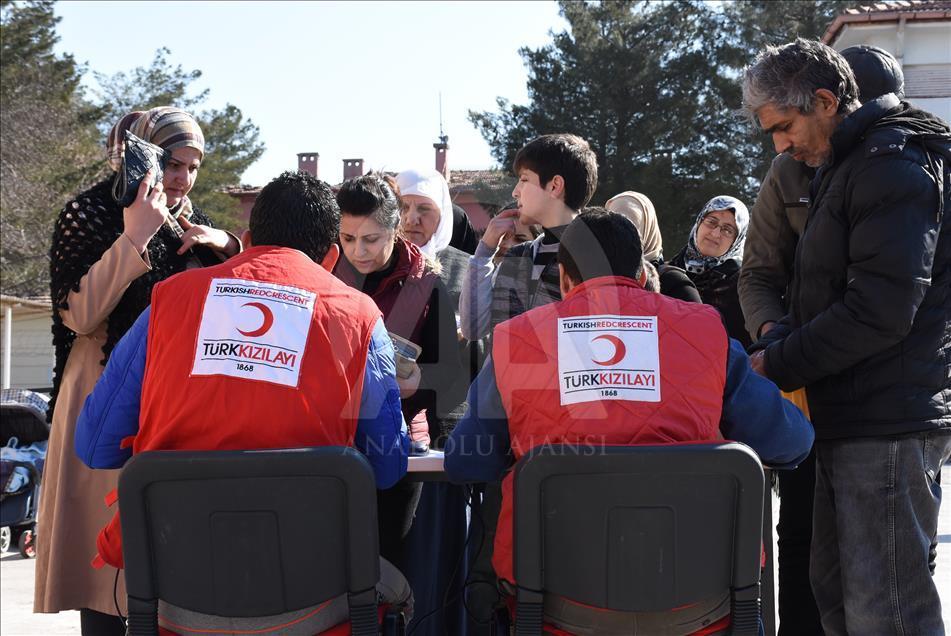 کمک مالی ماهانه به مهاجران سوری در باتمان ترکیه