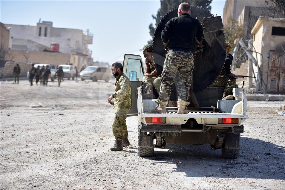 TSK destekli ÖSO'nun El Bab operasyonu devam ediyor