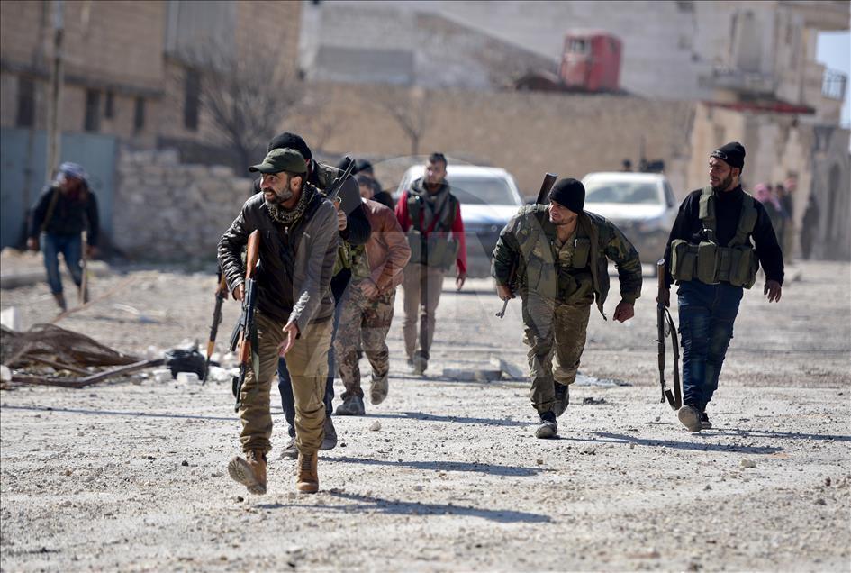 TSK destekli ÖSO'nun El Bab operasyonu devam ediyor