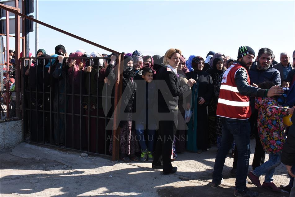 کمک مالی ماهانه به مهاجران سوری در باتمان ترکیه