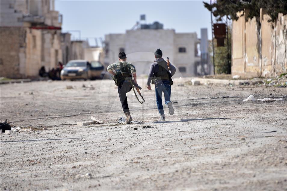 TSK destekli ÖSO'nun El Bab operasyonu devam ediyor