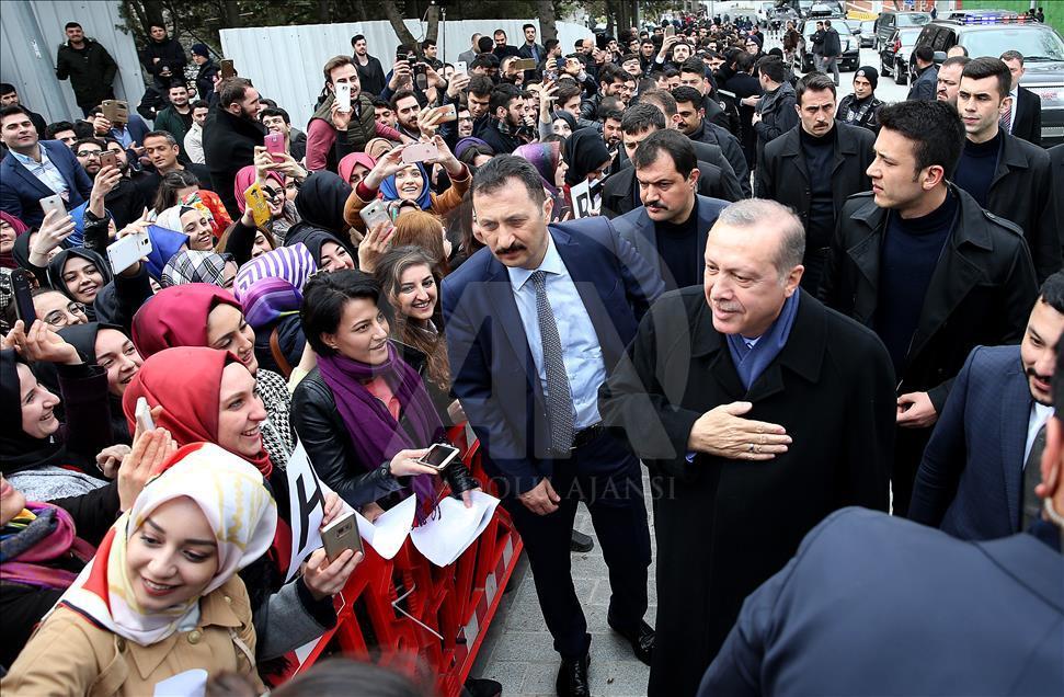 Cumhurbaşkanı Erdoğan'a doğum günü kutlaması