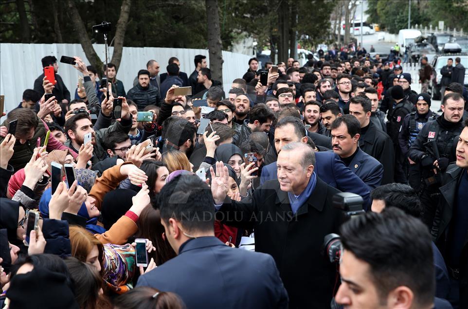 Cumhurbaşkanı Erdoğan'a doğum günü kutlaması