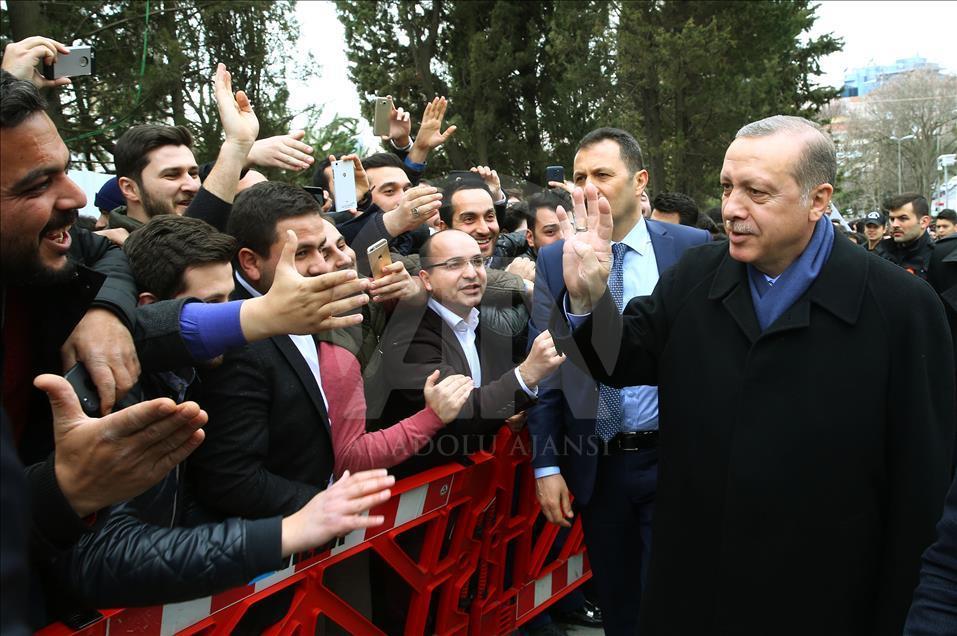 Cumhurbaşkanı Erdoğan'a doğum günü kutlaması