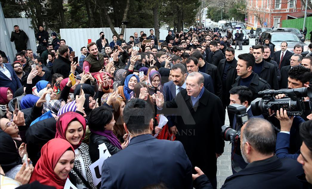Cumhurbaşkanı Erdoğan'a doğum günü kutlaması