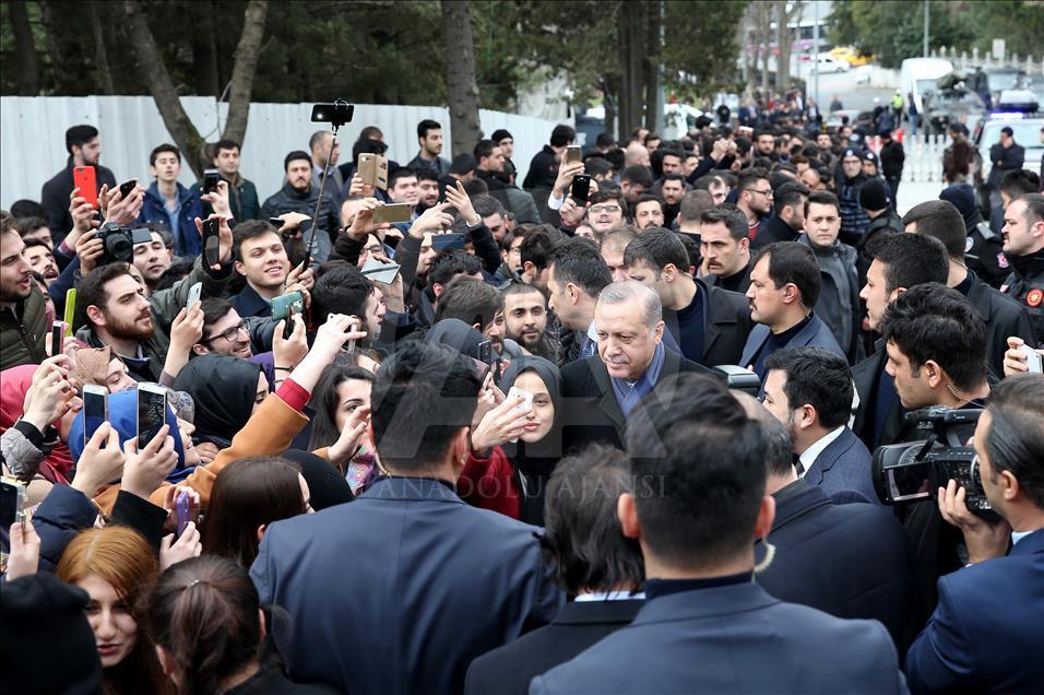 Cumhurbaşkanı Erdoğan'a doğum günü kutlaması