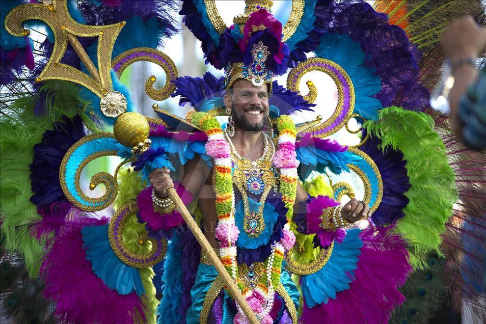 Santo Domingo Karnavalı Dominik Cumhuriyeti'nde yapıldı 