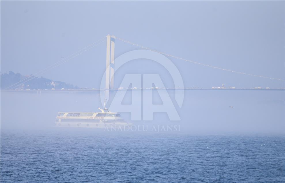 İstanbul'da Sis