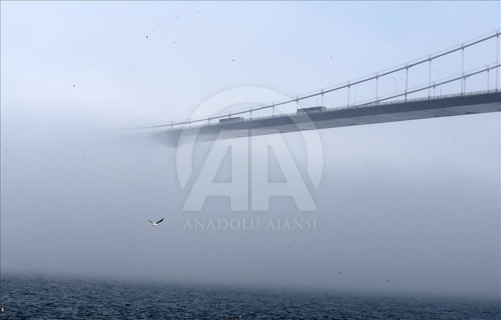 İstanbul'da sis