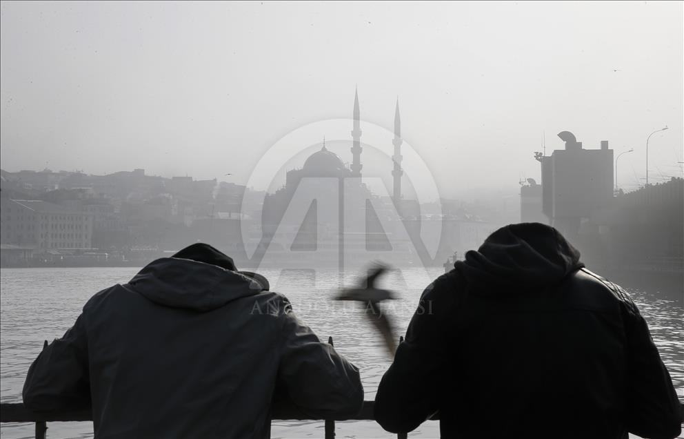İstanbul'da sis