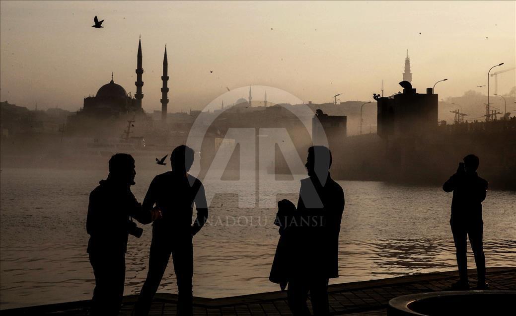 İstanbul'da sis
