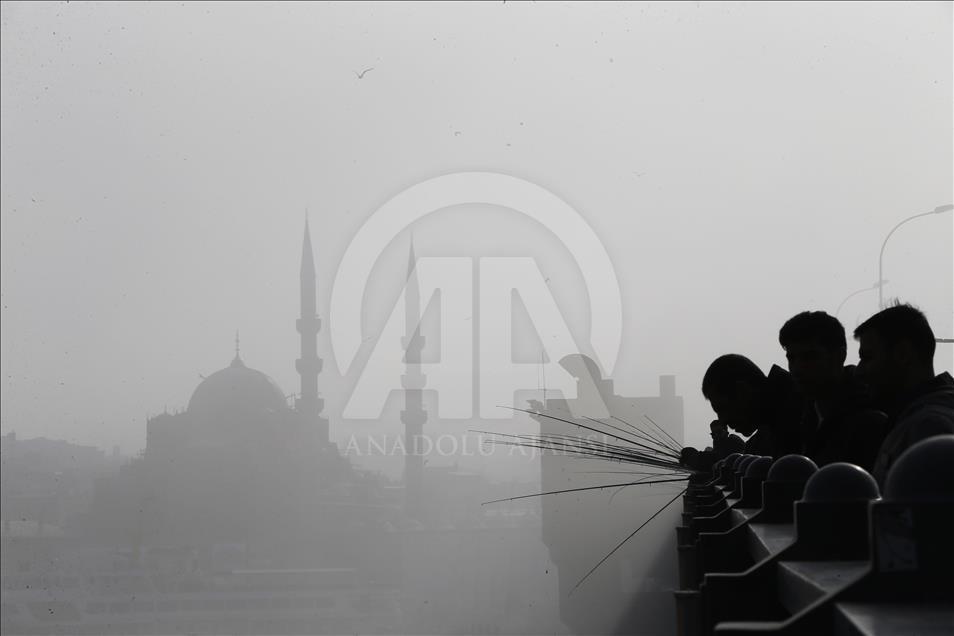 İstanbul'da sis