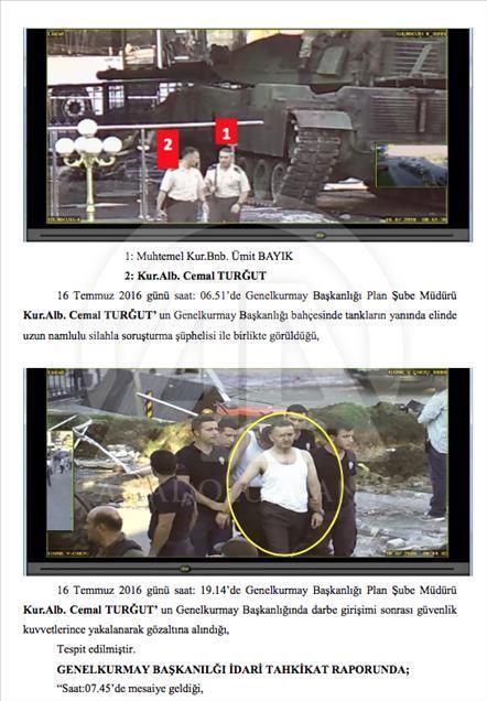 Darbe girişiminin çatı iddianamesi