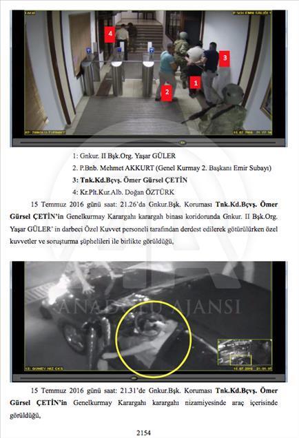 Darbe girişiminin çatı iddianamesi