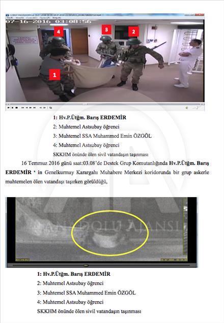 Darbe girişiminin çatı iddianamesi