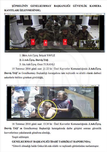 Darbe girişiminin çatı iddianamesi