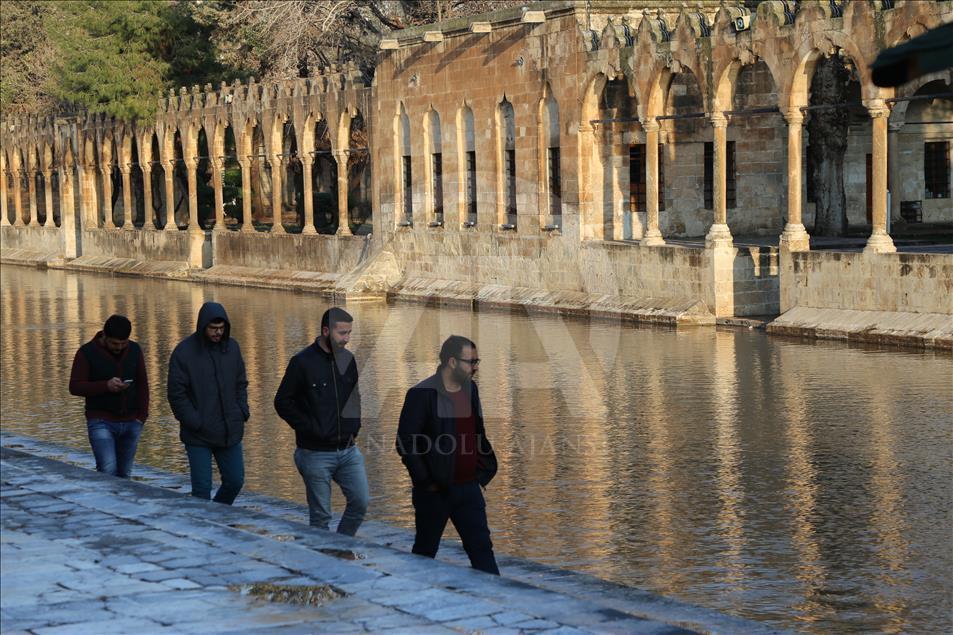 Balıklıgöl'de temizlik çalışması devam ediyor