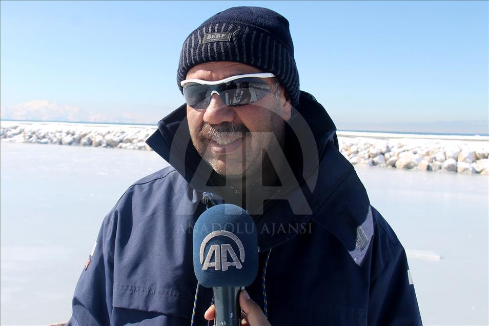 Yelken tutkusu soğuk hava dinlemedi