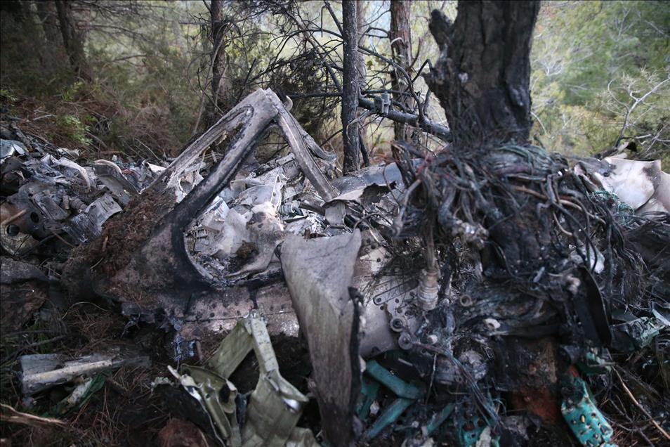 Fighter jet from Syria crashes in southern Turkey