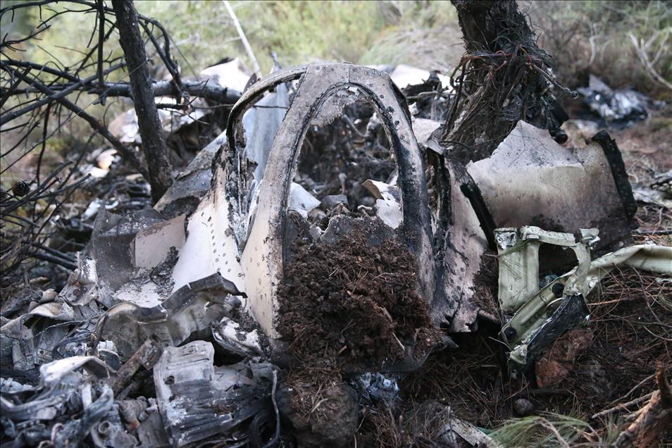 Fighter jet from Syria crashes in southern Turkey