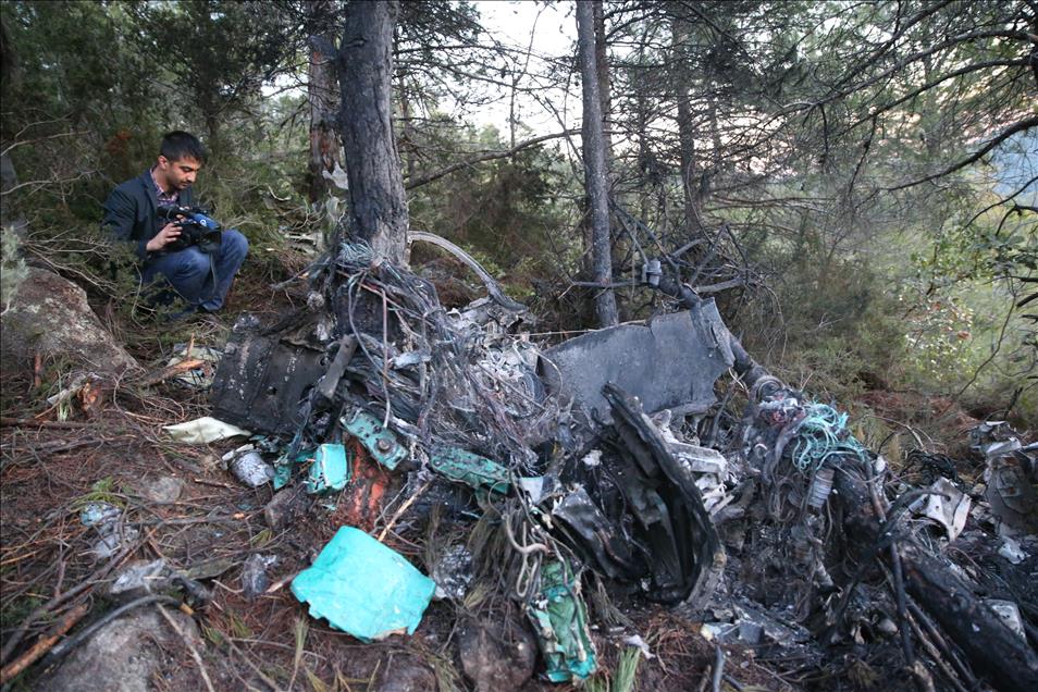 Fighter jet from Syria crashes in southern Turkey