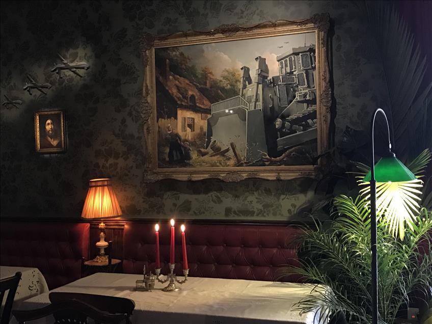 "The Walled Off Hotel" by Banksy