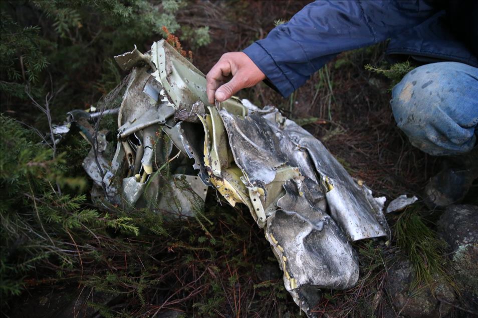 Fighter jet from Syria crashes in southern Turkey