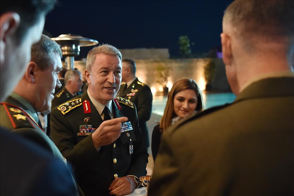 Turkish military chief meets US, Russia counterparts