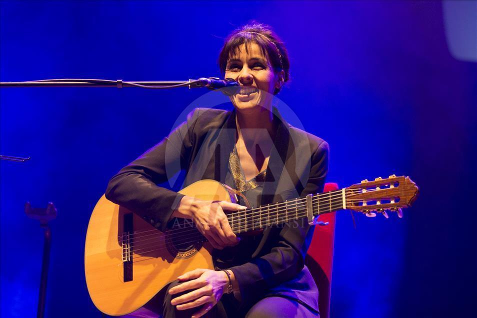 Souad Massi Ankara'da hayranlarıyla buluştu