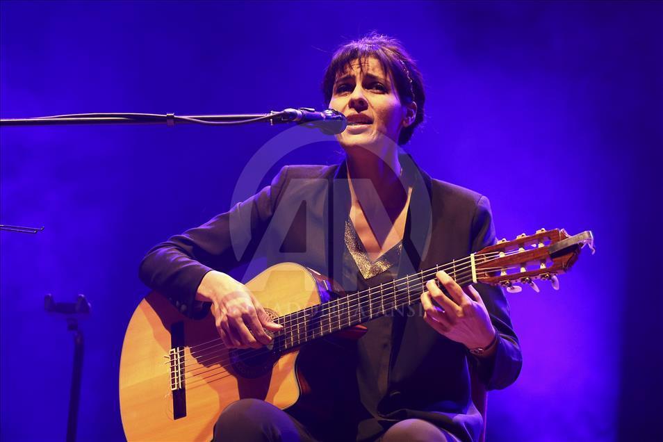 Souad Massi Ankara'da hayranlarıyla buluştu