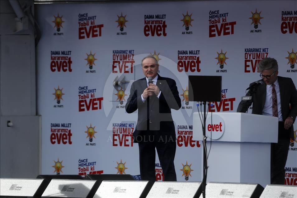 AK Parti'nin Düzce mitingi