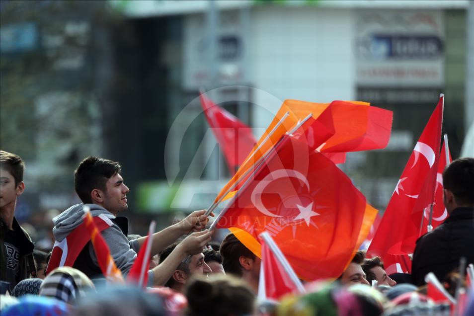 AK Parti'nin Düzce mitingi