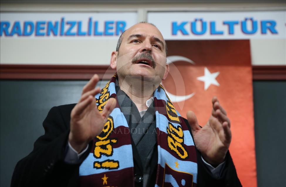 İçişleri Bakanı Süleyman Soylu'dan MHP'ye ziyaret