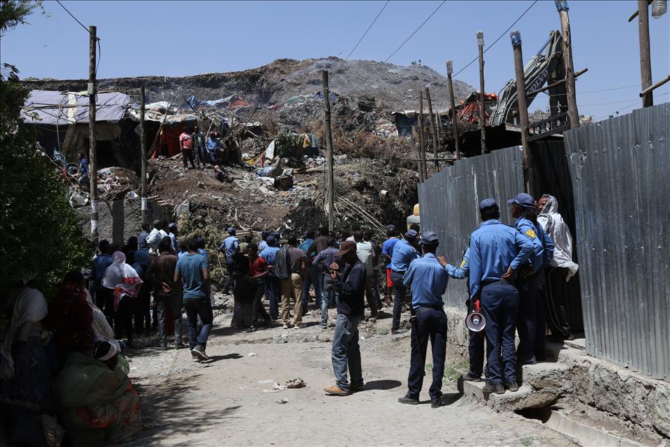 Landslide in Ethiopia 