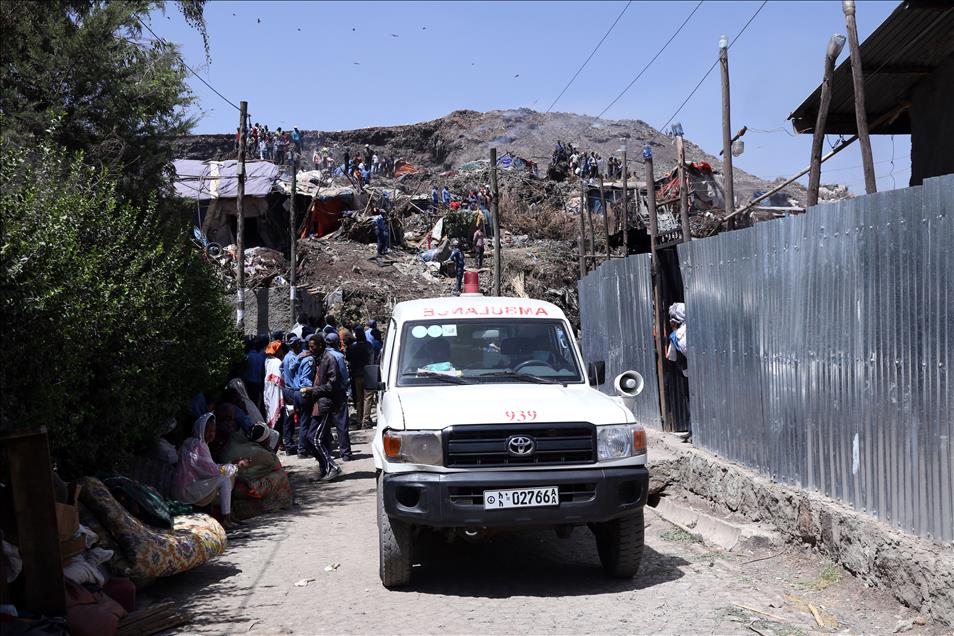 Landslide in Ethiopia 