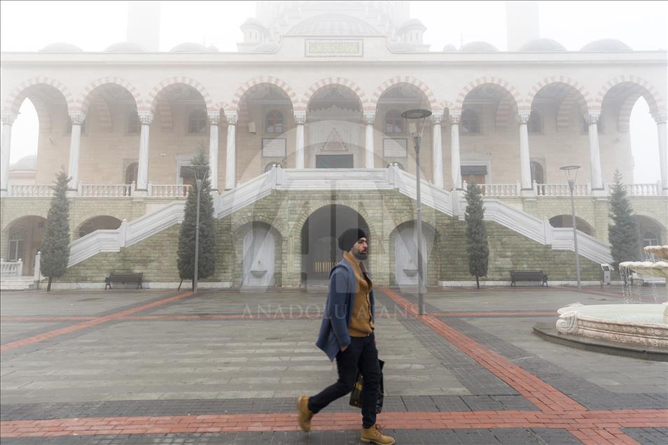Konya'da sis
